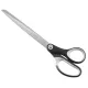 Olló, irodai, 26 cm, LEITZ "Titán", fekete