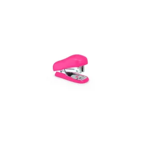   Tűzőgép, 24/6, 26/6, 12 lap, RAPESCO "Bug Mini", pink