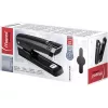 Tűzőgép, 24/6, 26/6, 25 lap, MAPED "Essentials Half-Strip", fekete