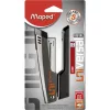 Tűzőgép, 24/6, 26/6, 25 lap, MAPED "Universal Metal Half-Strip", vegyes színek
