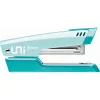 Tűzőgép, 24/6, 26/6, 25 lap, MAPED "Universal Metal Half-Strip Pastel", pasztell türkiz