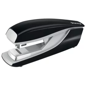   Tűzőgép, 24/6, 26/6, 30 lap, lapos tűzés, LEITZ "Nexxt 5505", fekete