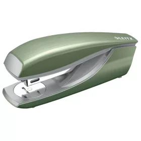   Tűzőgép, 24/6, 26/6, 30 lap, LEITZ "Nexxt Style", olajfazöld