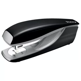   Tűzőgép, 24/6, 26/6, 30 lap, LEITZ "Nexxt Style", szaténfekete
