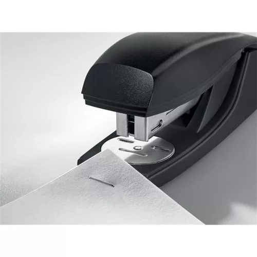 Tűzőgép, 24/6, 26/6, 30 lap, LEITZ "Recycle NeXXt", fekete