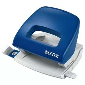   Lyukasztó, kétlyukú, 16 lap, LEITZ "Nexxt 5038", kék