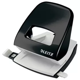   Lyukasztó, kétlyukú, 30 lap, LEITZ "Nexxt Wow", fekete