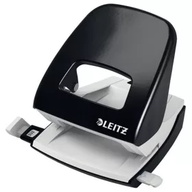   Lyukasztó, kétlyukú, 30 lap, LEITZ "Nexxt", fekete