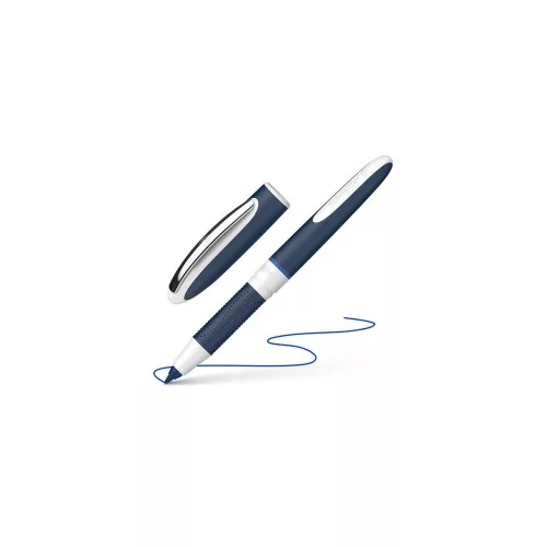 Rollertoll, patronos, 0,6 mm, SCHNEIDER "One Change", kék