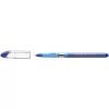 Golyóstoll, 0,3 mm, kupakos, SCHNEIDER "Slider Basic F", kék