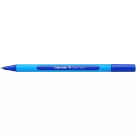   Golyóstoll, 0,3 mm, kupakos, SCHNEIDER "Slider Edge F", kék