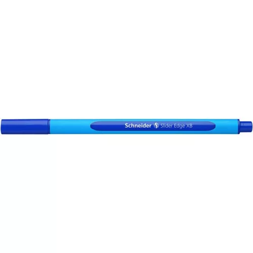 Golyóstoll, 0,7 mm, kupakos, SCHNEIDER "Slider Edge XB", kék