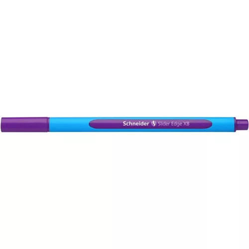Golyóstoll, 0,7 mm, kupakos, SCHNEIDER "Slider Edge XB", lila