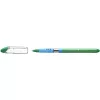 Golyóstoll, 0,5 mm, kupakos, SCHNEIDER "Slider Basic M", zöld