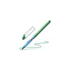 Golyóstoll, 0,5 mm, kupakos, SCHNEIDER "Slider Basic M", zöld