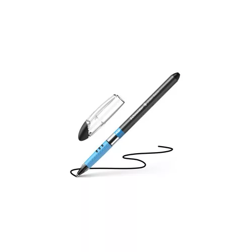 Golyóstoll, 0,7 mm, kupakos, SCHNEIDER "Slider Basic XB", fekete