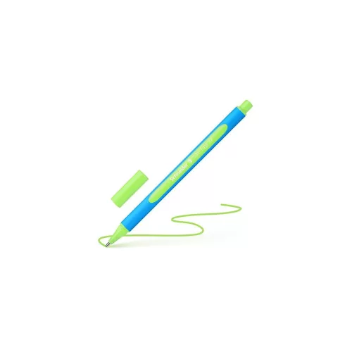 Golyóstoll, 0,7 mm, kupakos, SCHNEIDER "Slider Edge XB", világoszöld