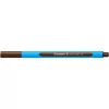 Golyóstoll, 0,7 mm, kupakos, SCHNEIDER "Slider Edge XB", barna