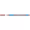 Golyóstoll, 0,7 mm, kupakos, SCHNEIDER "Slider Edge XB Pastel", halvány piros