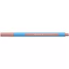 Golyóstoll, 0,7 mm, kupakos, SCHNEIDER "Slider Edge XB Pastel", halvány piros
