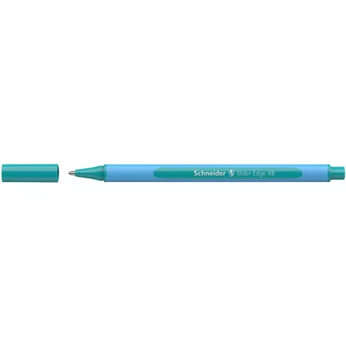 Golyóstoll, 0,7 mm, kupakos, SCHNEIDER "Slider Edge XB Pastel", óceán
