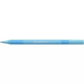   Golyóstoll, 0,7 mm, kupakos, SCHNEIDER "Slider Edge XB Pastel", babakék