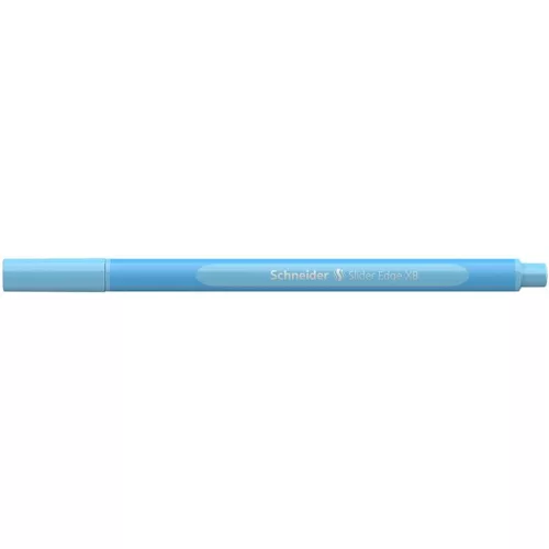 Golyóstoll, 0,7 mm, kupakos, SCHNEIDER "Slider Edge XB Pastel", babakék