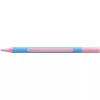 Golyóstoll, 0,7 mm, kupakos, SCHNEIDER "Slider Edge XB Pastel", rózsa