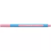 Golyóstoll, 0,7 mm, kupakos, SCHNEIDER "Slider Edge XB Pastel", rózsa