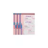 Golyóstoll, 0,7 mm, kupakos, SCHNEIDER "Slider Edge XB Pastel", lila