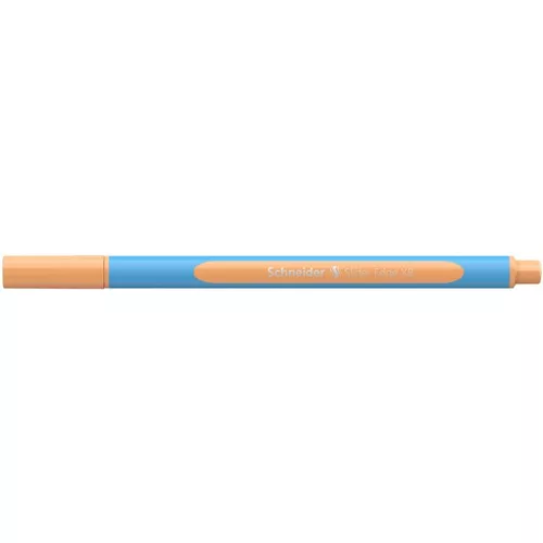 Golyóstoll, 0,7 mm, kupakos, SCHNEIDER "Slider Edge XB Pastel", barack