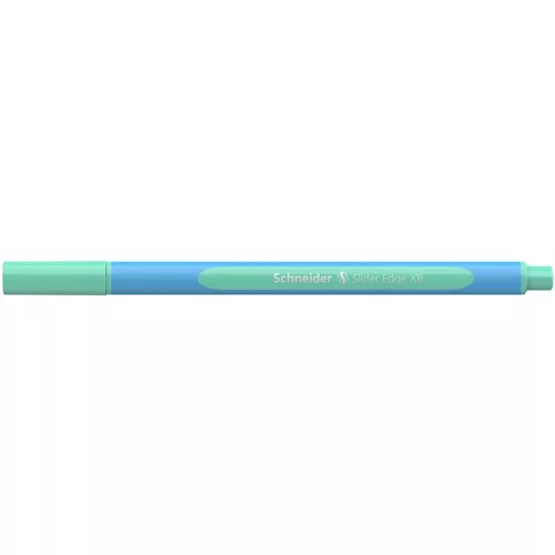 Golyóstoll, 0,7 mm, kupakos, SCHNEIDER "Slider Edge XB Pastel", menta
