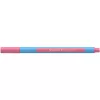Golyóstoll, 0,7 mm, kupakos, SCHNEIDER "Slider Edge XB Pastel", flamingó