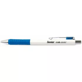   Golyóstoll, 0,4 mm, nyomógombos, FLEXOFFICE "Senior", kék