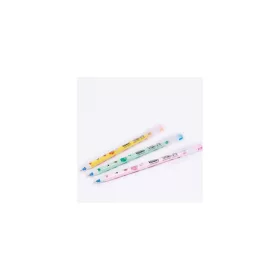   Golyóstoll, 0,3 mm, kupakos, FLEXOFFICE "Rowin", kék