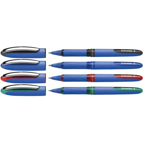 Rollertoll készlet, 0,3 mm, SCHNEIDER "One Hybrid C", 4 szín