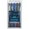 Rollertoll készlet, 0,5 mm, SCHNEIDER "One Hybrid C", 4 szín