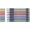 Metálfényű rollertoll készlet, 0,4 mm, SCHNEIDER "Paint-It 050" 8 különböző szín