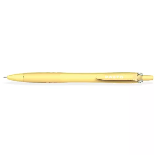 Zseléstoll, 0,3 mm, nyomógombos, vegyes pasztell színek, FLEXOFFICE "PAZTO", kék - 12db