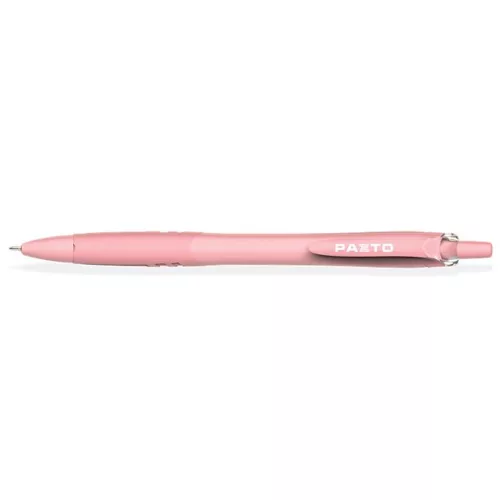 Zseléstoll, 0,3 mm, nyomógombos, vegyes pasztell színek, FLEXOFFICE "PAZTO", kék - 12db