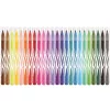 Filctoll készlet, 2,8 mm, kimosható, MAPED "Color`Peps Jungle", 24 különböző szín