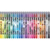 Filctoll készlet, 2,8 mm, kimosható, MAPED "Color`Peps Monster" 24 különböző szín