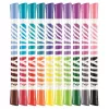 Filctoll készlet, kimosható, MAPED "Color`Peps Duo", 20 különböző szín