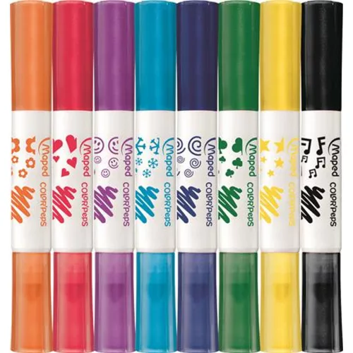 Filctoll készlet, 7,5 mm, kétvégű, MAPED