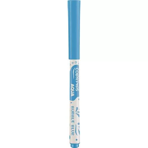Akvarell filctoll készlet, 3,6 mm, ecsettel, MAPED "Color`Peps Aqua", 10 különböző szín