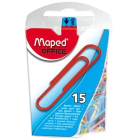 Gemkapocs, 50 mm, MAPED, színes - 15db