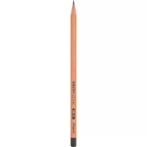 Grafitceruza, HB, háromszögletű, MAPED "Black`Peps" - 12db