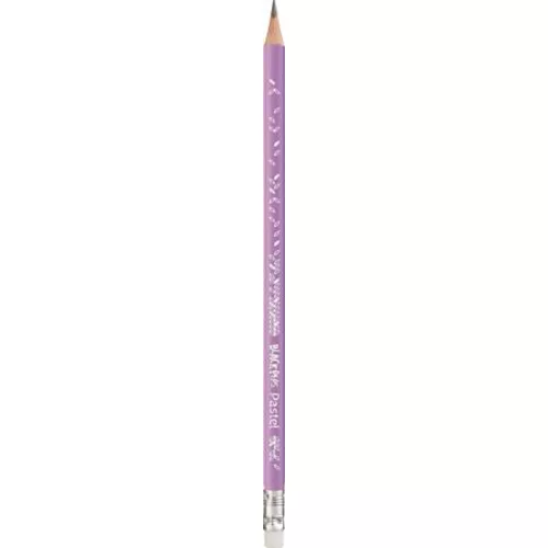 Grafitceruza radírral, HB, háromszögletű, MAPED "Black`Peps Pastel", vegyes pasztell színek - 3