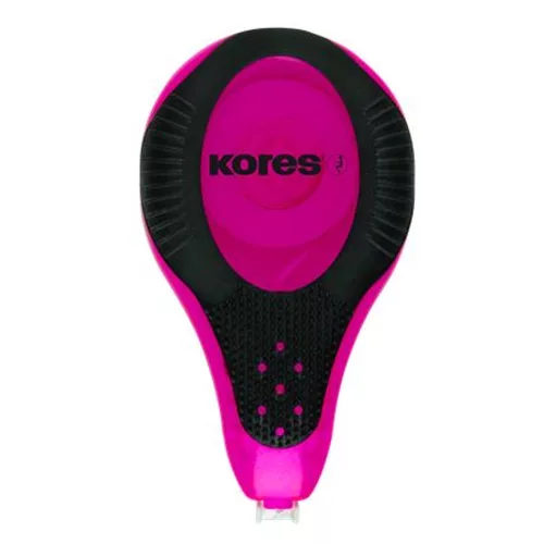 Hibajavító roller, 4,2 mm x 8 m, KORES "2WAY Neon", vegyes színekben