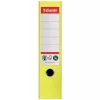 Iratrendező, 75 mm, A4, Co2-semleges, élvédő sínnel, ESSELTE "No.1", sárga